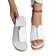 Shein Womens New Summer Fish Mouth Flat Platform Wedge Heel Sandals Slippers