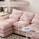 Latitude Run Multi Color U Shape Sectional 110" Sofa 111" 4 Seater