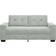 vidaXL Loveseat Ljusgrå 140 cm Sammet Soffa 181cm