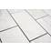 Mosaik-Netzwerk Mosaik Carrara Selvklæbende Vinyl 29x29,5 cm 29x29.5cm
