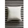 H&M i bomullscanvas - 40x40 Putetrekk Hvit (40x40cm)