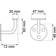 Habo 30917 Handrail Hook