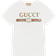 Gucci Kid's Cotton T-shirt with Logo - White (503628X3L02-9112)