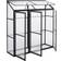 Lykke Minidrivhus Fjordal 180x55x190cm Aluminium Polycarbonat