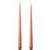 Ester & Erik Kronljus LED 30 cm 2-pack 20 Rosy Caramel LED-ljus 30cm 2st