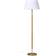 Armaturhantverk Tullgarn Mässing/Ek 130 cm Golvlampa 130cm