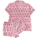 Shein Damen Affen Muster V-Ausschnitt Pyjama Set - Sommer