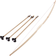 BestSaller Træ bue ''Natur'' 116 cm med 3 pile