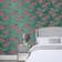 Dunelm Mariba Emerald Wallpaper Green