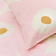 Marimekko Unikko Bäddset 150x210 cm Vit/Rosa/Beige Påslakan Beige, Vit, Rosa (210x150cm)