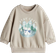 H&M Baby Sweatshirt Med Trykk - Brun