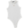 Shein Summer Solid Ribbed Sleeveless Bodysuit