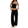 Shein Women Side Tape Close Fitting Set