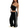 Shein Women Side Tape Close Fitting Set