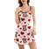Shein Trägerhemd Mit Bären-Herz-Muster - Damen