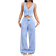 Shein Linen Simple Stripe Print Tube Top And Long Pants Two-Piece Set - Linen
