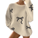 DAZY Casual Loose Fit Round Neck Sweater - Autumn/Winter