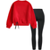 Shein Casual Heart Pattern Sweatshirt And Sports Set - Multi
