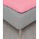 HØIE Frøya Ekologisk Bomullslakan 180x200 cm Klarrosa Underlakan Rosa (200x180cm)