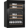 mQuvée Integrérbart Vinkøleskab WineKeeper 49D Fullglass Sort