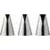 Blomsterbergs Saint Honoré 3-Parts Steel Nozzle Set