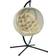 OutSunny Hanging Egg Chair Outdoor Indoor Swing Chair Folding Basket Khaki