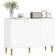 Homcom Storage Cabinet with 3 Carved Line Doors Sideboard