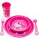 Hello Kitty Kids 5 Piece Dinner Supper Plate Bowl Cup