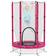 Aiyaplay 4.6FT Kids Trampoline with Safety Enclosure Net