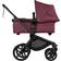 Bugaboo Fox 5 Renew Barnvagn Med Ligg- Och Sittdel Black Dark Cherry