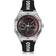 HUGO Silver-Tone Watch with Silicone Logo Strap