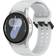INF Dubbelknapps Silikonarmband För Samsung Galaxy Watch Grå