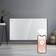 Futura 1500W White Glass Electric Panel Heater