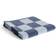 Hay Check 70x136 cm Steel Bath Towel Blue