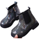 Shein Pair AutumnWinter New Kids Fashion Patent Leather Boots