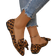 Shein Women's Autumn New Outdoor Flat Shoes With Butterfly Knot, Leopard Print, Soft Sole For Daily Work, Driving, And Casual Wear