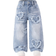 Shein Young Girl Casual Urban Light Wash - Heart