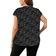 Shein Plus Elegant Fashionable Womens Floral Print Shirt Suitable For OfficeTeacher Wear