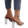 Shein Clear Strap Chunky Heeled Mule Sandals