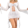 Shein Summer Sexy Long Sleeve Mesh Blouse - Y2K