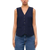 Abercrombie & Fitch Relaxed Tailored Vest Dark Indigo