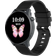 INF Roségoldene Smartwatch mit Gesundheits- und Fitness-Tracking Schwarz
