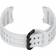 INF Dubbelknapps Silikonarmband För Samsung Galaxy Watch Grå