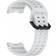 INF Dubbelknapps Silikonarmband För Samsung Galaxy Watch Grå