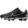 Nike Alpha Huarache 4 Keystone Baseball Shoes - Black/White/Dk Smoke Grey