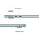 Apple MacBook Air, 13-inch, M4 chip, 10-core CPU, 8-core GPU, 16GB Unified Memory, 256GB SSD Storage, Sky Blue