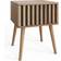 GFW Rowan Oak Louvered Side Oak Small Table