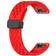 24.se Silicone Strap for Garmin Fenix 5/6/7/8 22mm, Red
