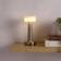 Hestia Silver USB Led Touch Table Lamp