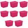 Sterilite Plastic Boxes 18 Gallon Set of 8 Storage Box 18gal 8pcs